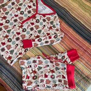 Emerson and Friends Bamboo Holiday Pajama Set